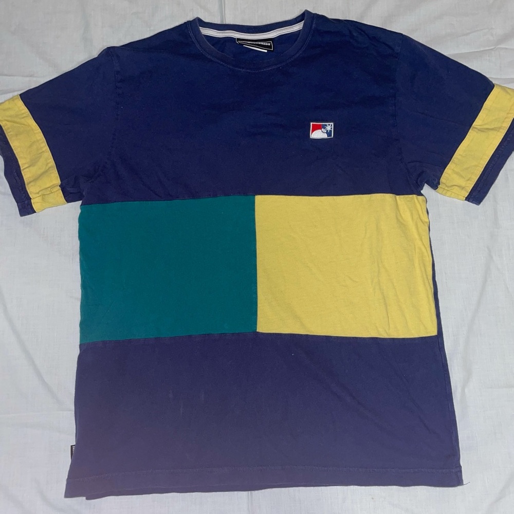 Men’s XL Hundreds Color Block Shirt Rare